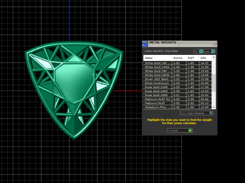 A100-16-earring 3D Print Model