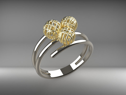 A100-17-rings 3D Принт Модель