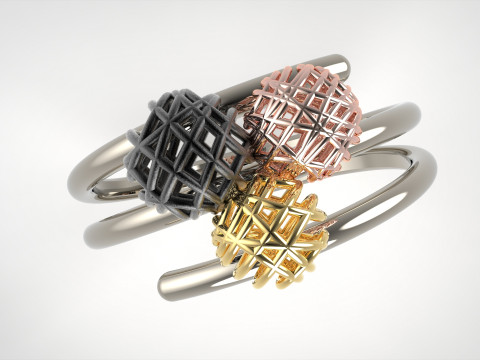 A100-17-rings 3D Принт Модель