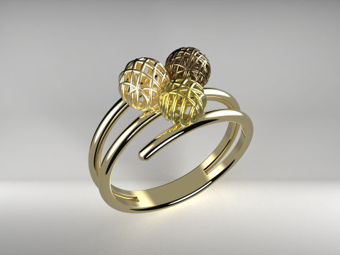 A100-17-rings 3D Принт Модель