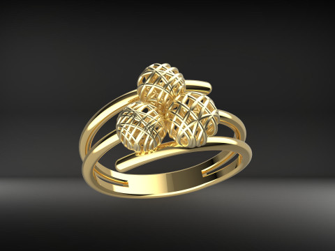 A100-17-rings 3D Принт Модель