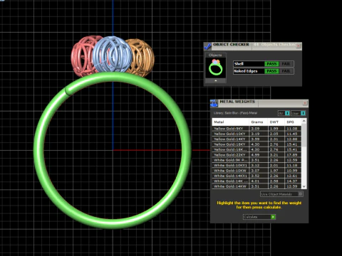 A100-17-rings 3D Print Model