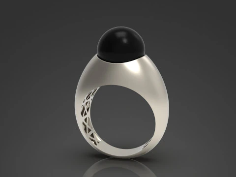 A100-44-rings 3D Print Model