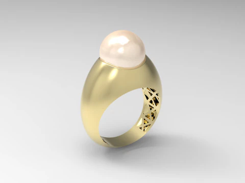 A100-44-rings 3D Print Model