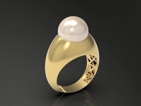 A100-44-rings 3D Print Model