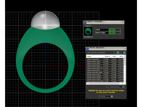 A100-44-rings 3D Принт Модель