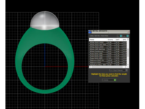 A100-44-rings 3D Print Model