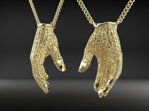 A100-18-pendant 3D 프린트 모델