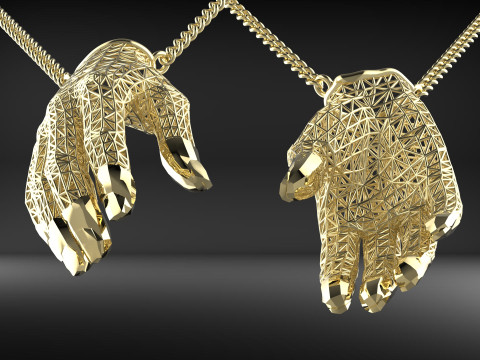 A100-18-pendant 3D 프린트 모델
