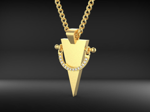 A100-2-pendant Model Cetak 3D