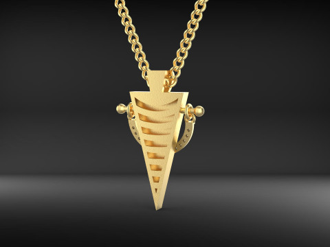 A100-2-pendant Model Cetak 3D