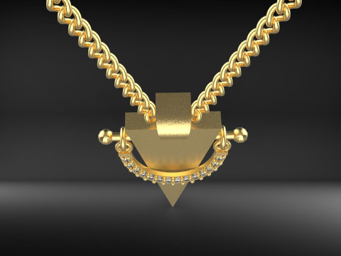 A100-2-pendant Model Cetak 3D