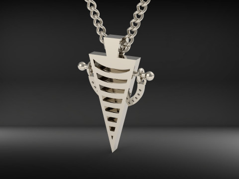 A100-2-pendant Model Cetak 3D