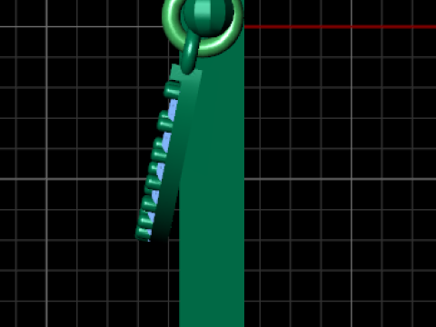 A100-2-pendant Model Cetak 3D