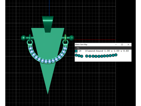A100-2-pendant Model Cetak 3D