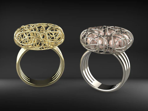 A100-26-ring 3D Print Model