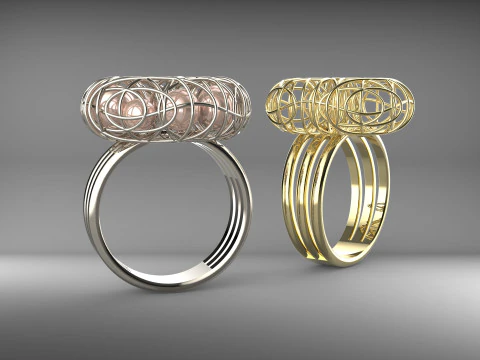 A100-26-ring 3D Print Model