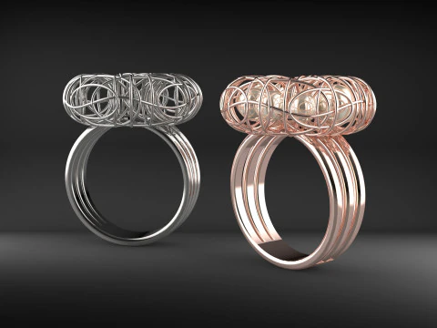 A100-26-ring 3D Print Model