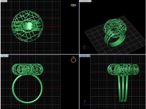 A100-26-ring 3D Druckmodell
