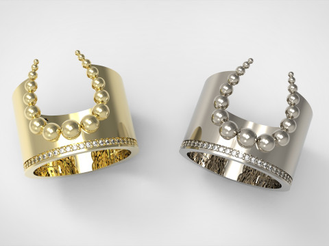 A100-29-rings 3D Print Model