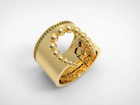 A100-29-rings 3D Print Model