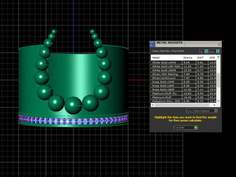 A100-29-rings 3D Print Model
