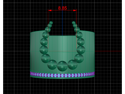 A100-29-rings 3D Принт Модель