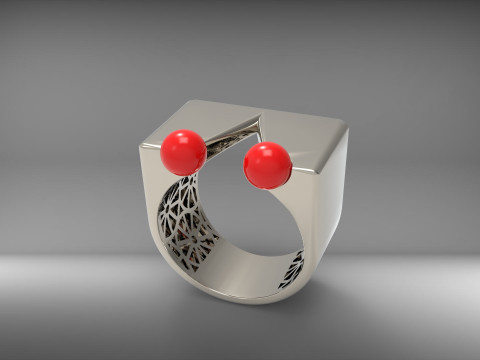 A100-34-rings 3D-printmodel