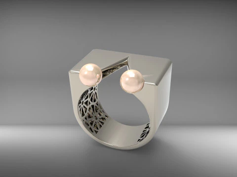 A100-34-rings 3D Print Model