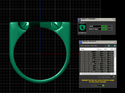 A100-34-rings 3D-printmodel