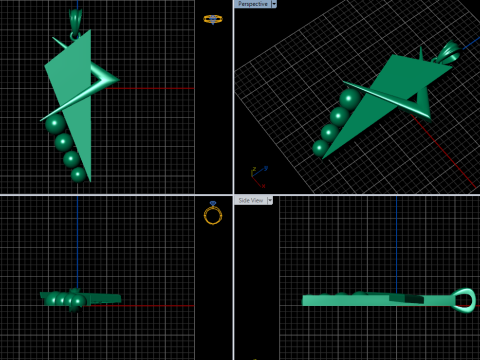 A100-33-pendant 3D 打印模型