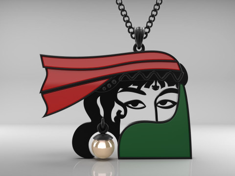 A100-35-pendant Modèles 3D en vedette