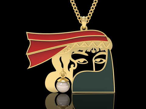A100-35-pendant Model do druku 3D