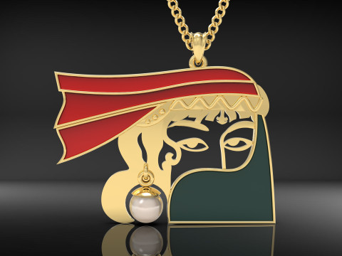 A100-35-pendant Model do druku 3D