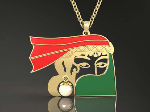 A100-35-pendant Model do druku 3D