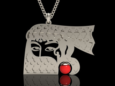 A100-35-pendant Model do druku 3D