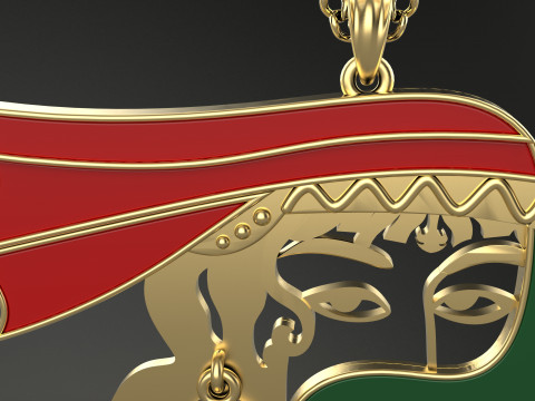 A100-35-pendant Model do druku 3D