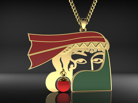 A100-35-pendant Model do druku 3D