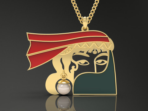 A100-35-pendant Model do druku 3D