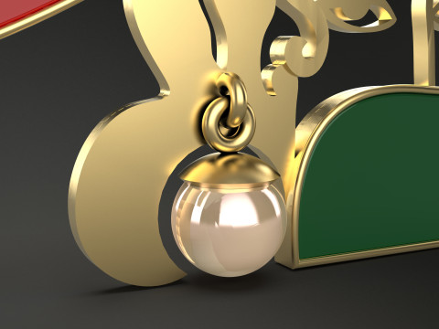 A100-35-pendant Model do druku 3D