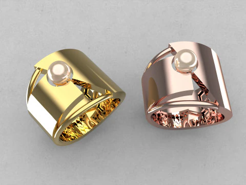 A100-37-rings 3D Print Model