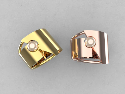 A100-37-rings 3D Print Model