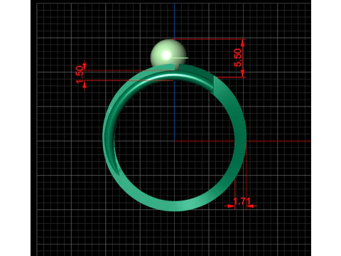 A100-37-rings 3D Print Model