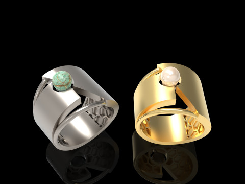 A100-37-rings 3D Baskı Modeli