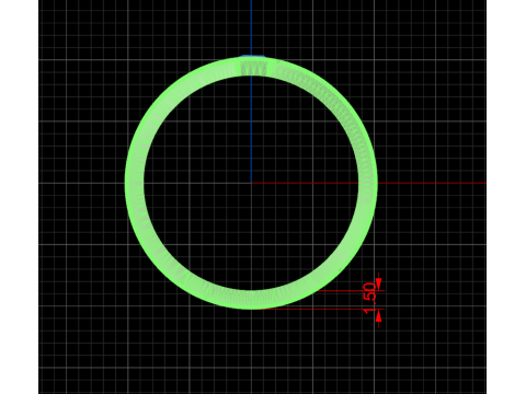 A100-39-rings 3D Print Model