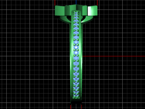 A100-41-rings Modello di stampa 3D