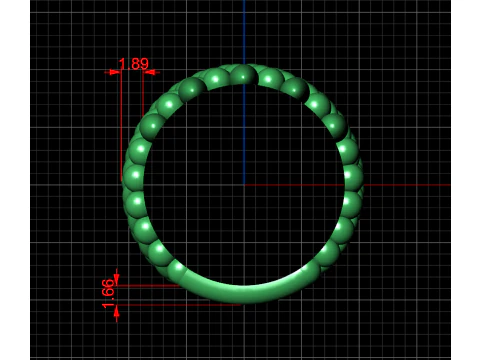 A100-46-rings 3D Print Model