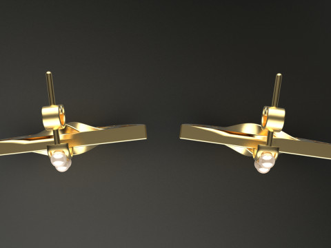A100-49-earings 3D-printmodel