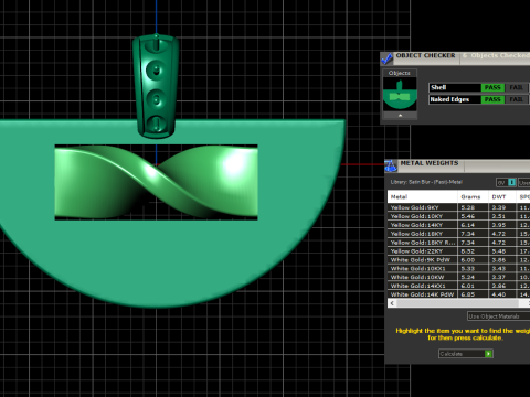 A100-49-earings 3D-printmodel