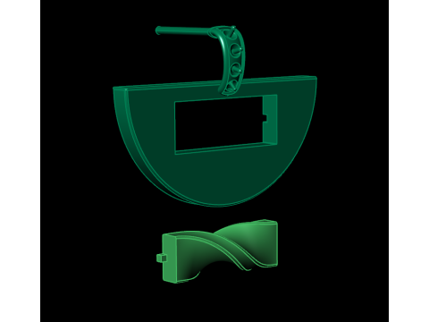 A100-49-earings 3D-printmodel